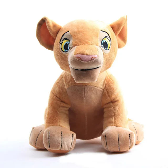 30 см Новинка натуральная Дисней фильм лев Король Simba мультфильм плюшевые мягкие куклы дети девочки детские игрушки для мальчиков Рождественский подарок на день рождения - Цвет: Черный