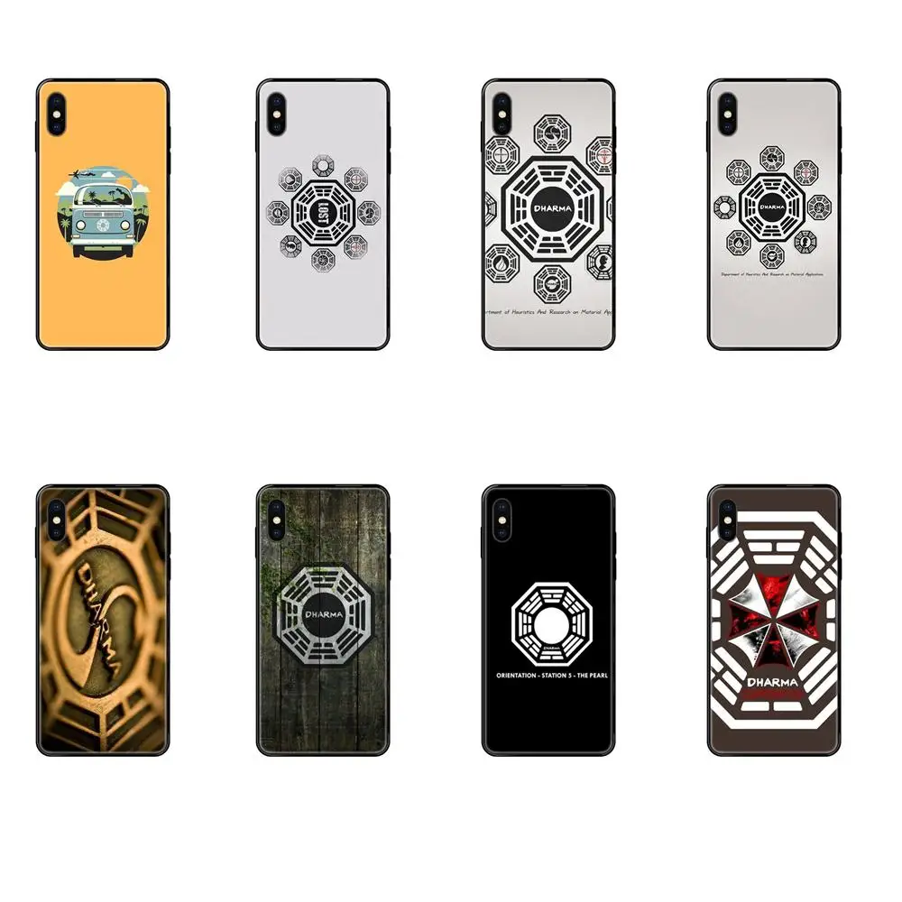 Мягкие чехлы для Xiaomi Redmi 3S 4X 4A 5 5A 5X 6 6A 6X 7 8 8A 8T 9A K20 Pro Plus Mi Mix 2S Lost Tv Series Dharma Logo |