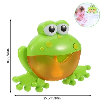 

Baby Bath Toy Bubble Frog&Crab Bubbles Soap For Kids Bubble Toy Machine Bath Funny Bubble Liquid Bath Toys for Children Kids