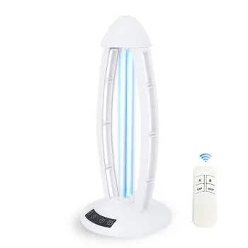 

UV Sterilization Light 220V 38W Remote Control Time Setting Disinfect Light Ultraviolet Germicidal Lamp
