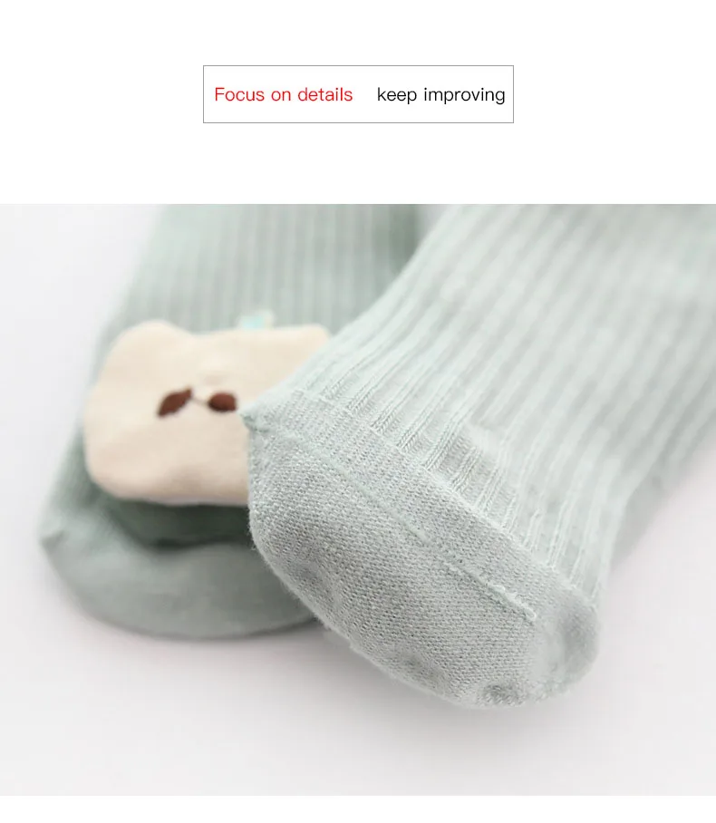 Нескользящие носки для младенцев теплые Нескользящие тапочки с рисунком для маленьких девочек мягкие хлопковые впитывающие пот дышащие носки-Тапочки