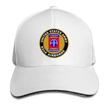 Ветеран армии США 82nd Airborne унисекс бейсбольная Кепка папа шляпа Регулируемый Дальнобойщик Шляпа наружная шляпа