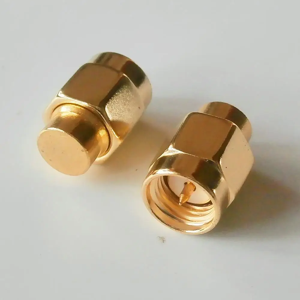 

1Pcs RF Connector SMA Male Coaxial Termination Dummy Load 0.5W 0.5watt 1/2 W DC- 3.0GHz 50 ohm Gold Plated Brass RF Adapter