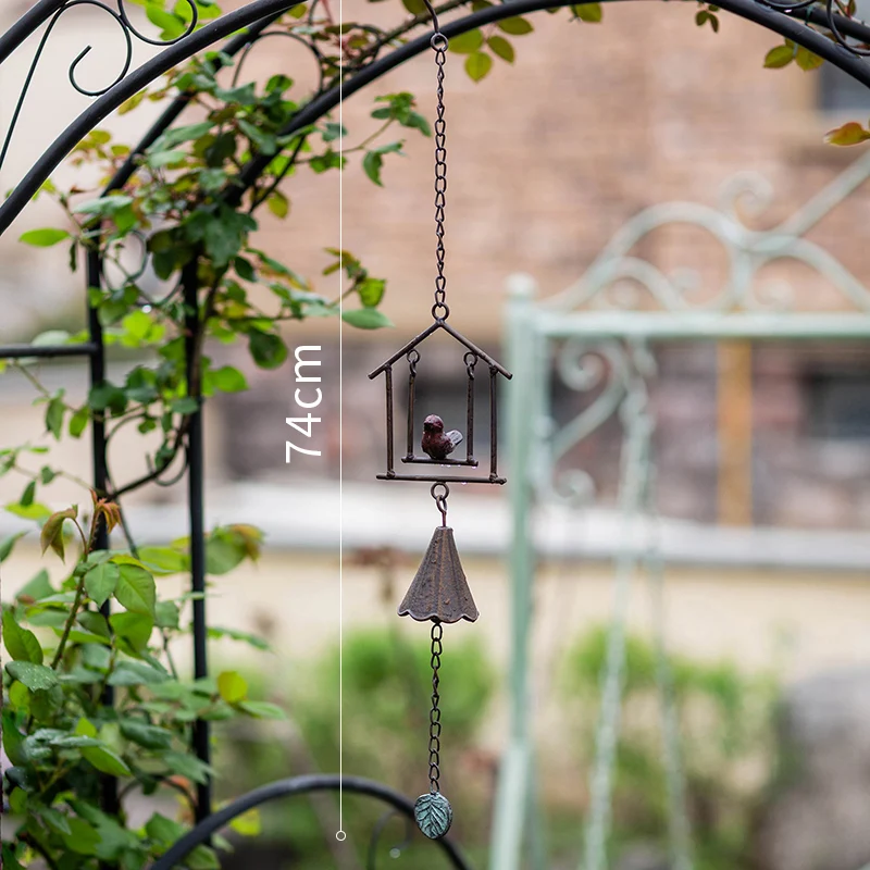 1 Pc Carillon à Vent Portable Belle Cloches Suspendues Jardin