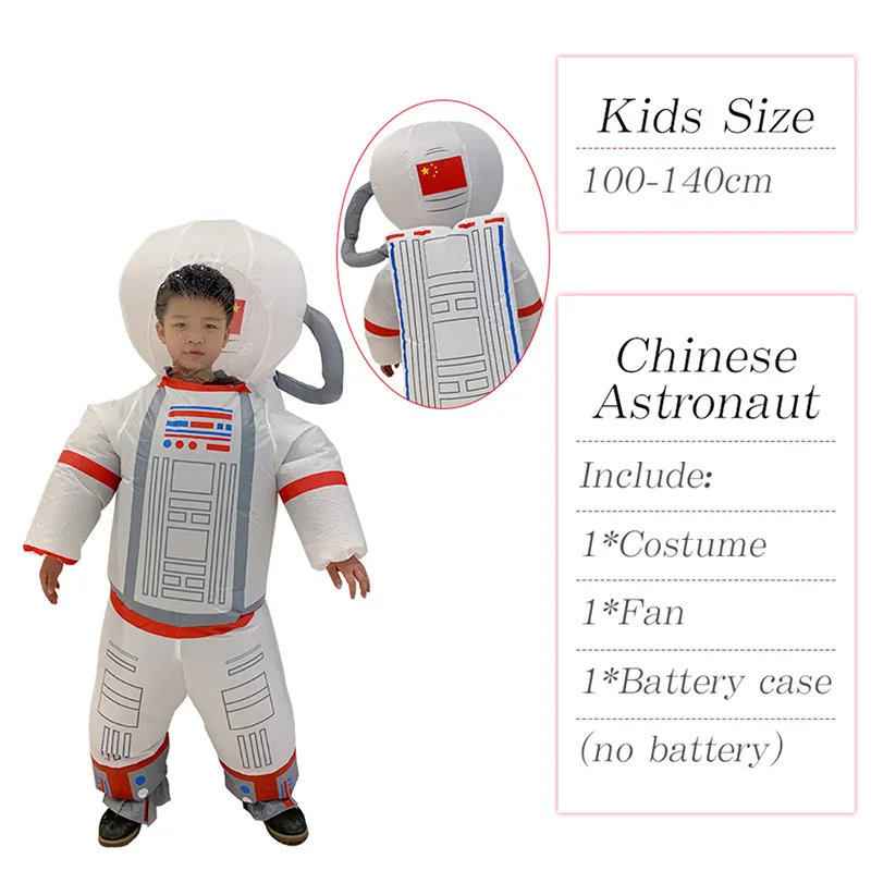 Quality and Comfort Adult Inflatable Halloween Astronaut Spaceman Body