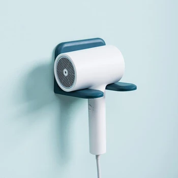 

Hair Dryer Holder Simple Nordic Style Wall-Mounted Nail-Free Bathroom Hair Dryer Storage Rack Bathroom Accessories