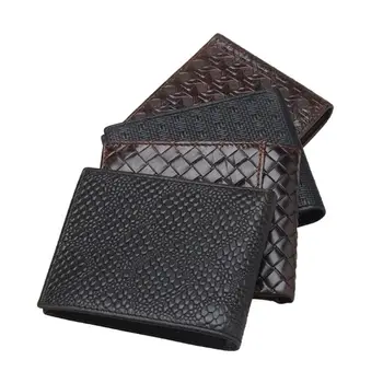 

Men's Business Genuine Leather Wallet Pocket Credit Card Holder Bifold Purse