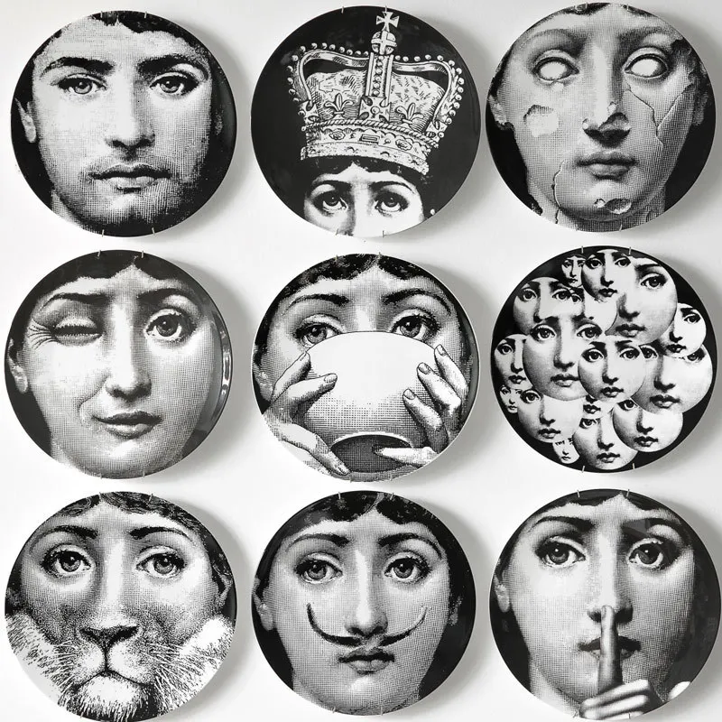 8-inch Fashion Style Italy Designer Plate Decorative Hanging Plates Vasos Can Be Found In My Shop For Home Dector | Дом и сад