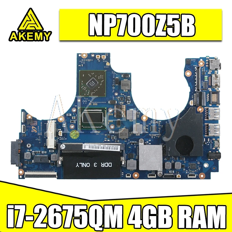 Laptop Moederbord Voor Samsung NP700Z5A NP700Z5B I7-2675QM Hd 7470M Moederbord Ba92-09017B 216-0810005 HM65 Laptop Moederbord Voor Samsung NP700Z5A NP700Z5B I7-2675QM Hd 7470M Moederbord Ba92-09017B 216-0810005 HM65