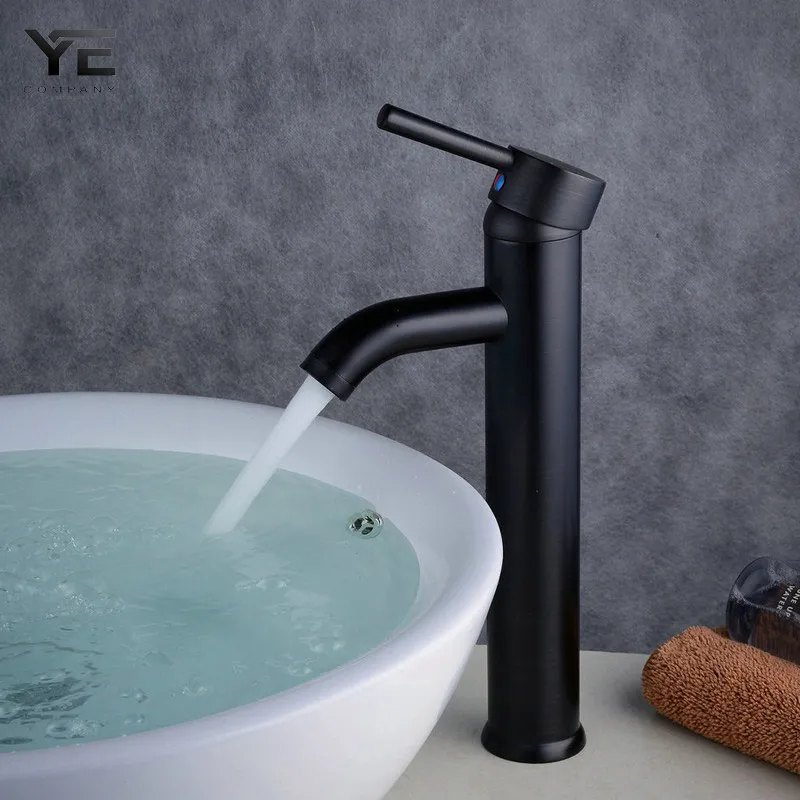 

Bathroom washbasin faucet single handle single hole deck installation, bathroom washbasin mixed faucet brass black decoration A4