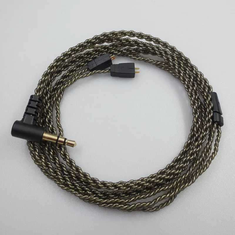 Replacement Audio Cable for Ultimate UE TF10 TF15 5PRO SF3 0 75 Headphones Fits Many Headphones Silver Plated Cord Wire 23 AugT1