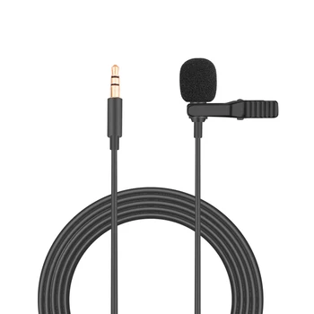 

Portable 3.5mm Mini Mic Microphone Hands Free Clip on Microphone Mini o Mic for PC Laptop Lound Speaker for OSMO