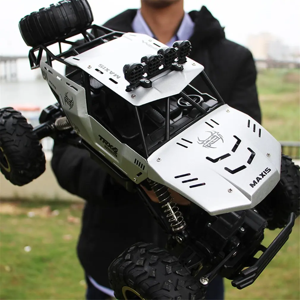 1: 12 RC Rock Crawler 4WD большой размер пульт дистанционного управления внедорожный автомобиль водонепроницаемый монстр грузовик 2,4 ГГц пульт дистанционного управления подарок для детей