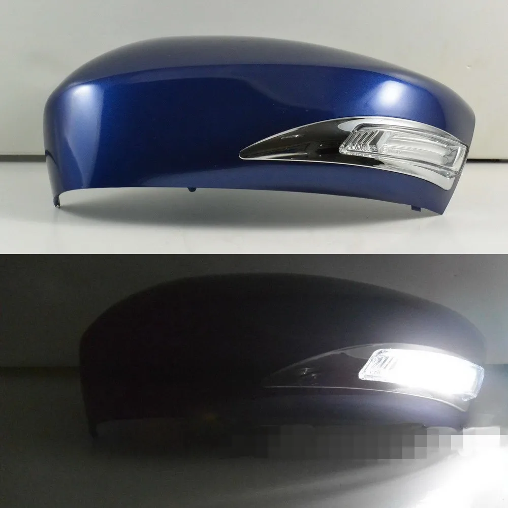 LED Rear-view Mirror Lights With Cover Yellow Turn Signal + White DRL Case for Mazda 3 Axela 2013-2016 | Автомобили и мотоциклы