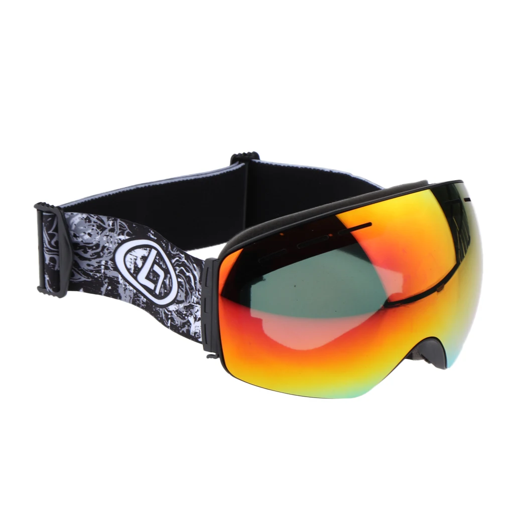 Ski Goggles Double Layers Anti-Fog Snowboard Skiing Glasses Snowboard Goggles Glasses Snow Skiing Glasses Anti-fog Ski Mask