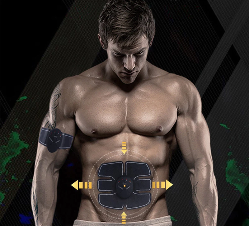 Тренажер для мышц брюшной полости электронная машина устройство для тренировки стимулятор для тренировки мышц Вибрационное Оборудование для фитнеса