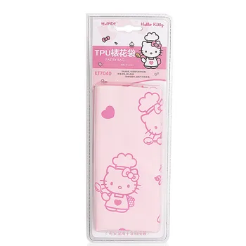 

Hello Kitty Kitchen Food Grade TPU Material Decorating Bag Reused Cake Cookie Cookie Cream Dessert Decorators Decorating Bag