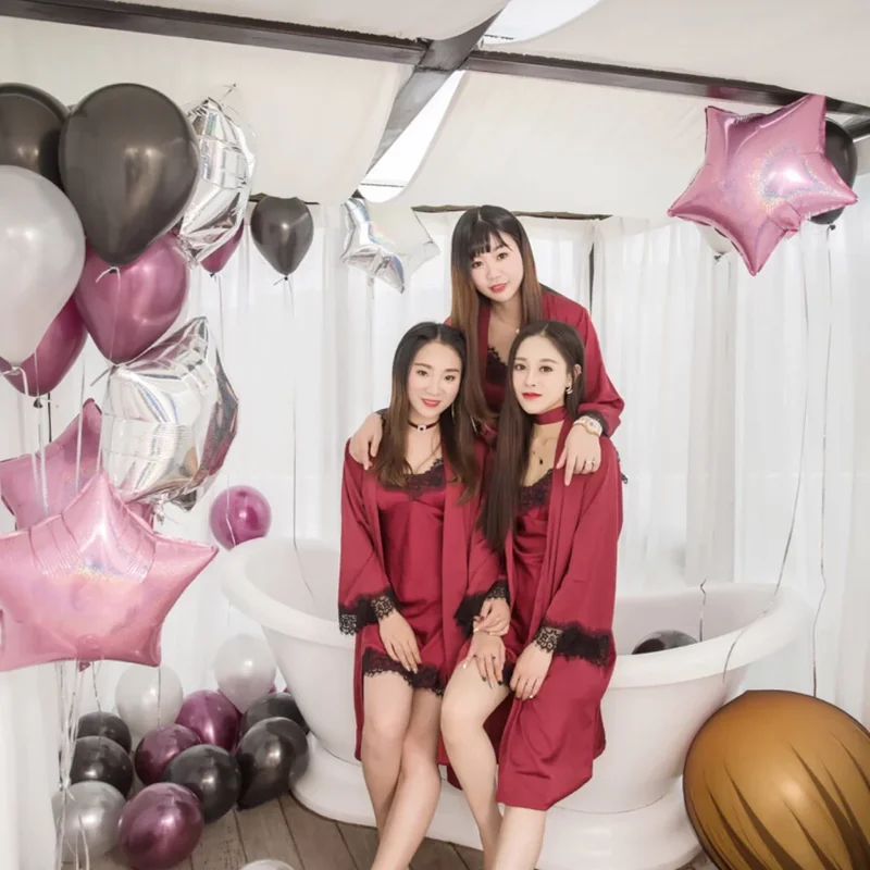 36 дюймовые лазерные цветные фольгированные гелиевые шары в форме Луны и сердца 18