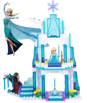 

268PCS Girls Building Blocks Toys Bricks Princess Dream Home Set Kids Construction Snow World