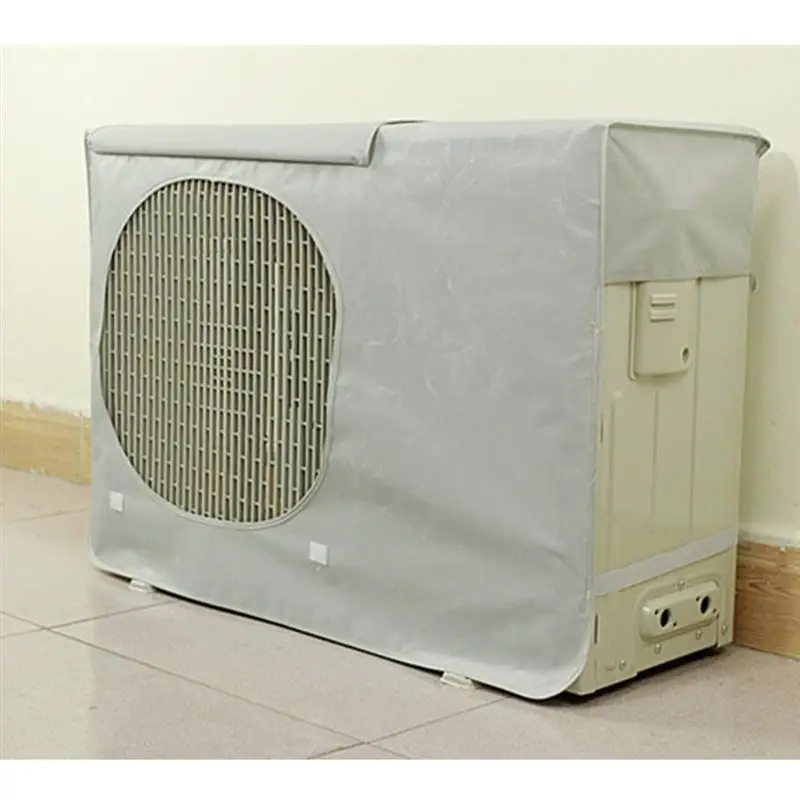 Antipolvo Genlesh Cubierta para Aire Acondicionado Exterior Impermeable Small Protector Solar para el Aire Acondicionado Protectores para el hogar 