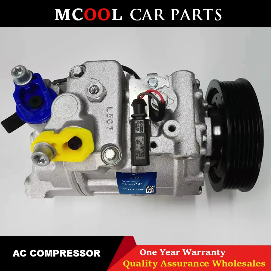 Компрессор переменного тока для 7SEU17C Volkswagen Transporter T5 Multivan Amarok 7E0820803 7E0820803F 7E0820803J 7E0820803A 7E0260803G