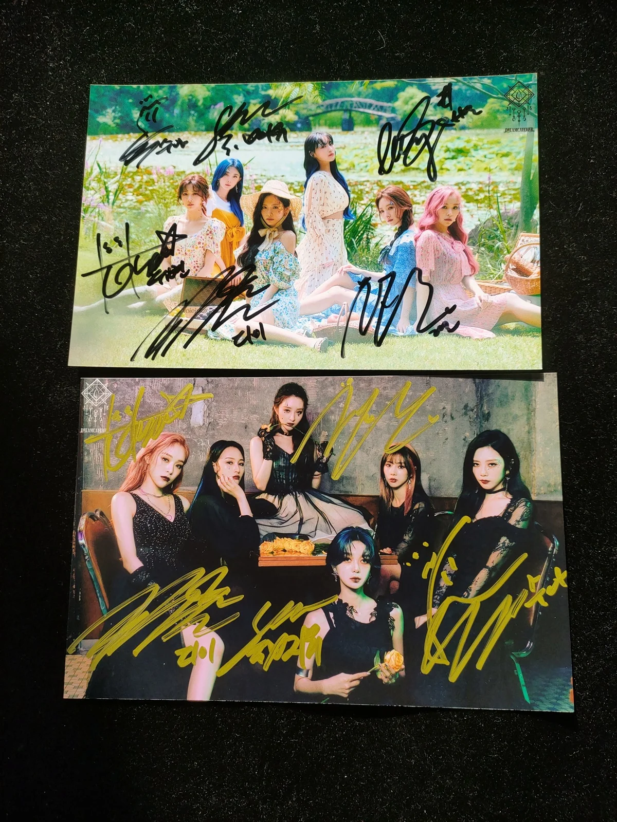 DREAMCATCHER Autographed Signed Photo Pictures K-POP Collection 4