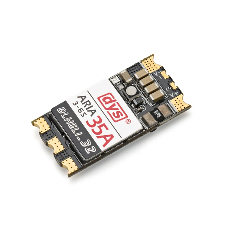 DYS Aria BLHeli_32bit 35A 35amp бесщеточный ESC 3S-6S Dshot1200 готовый встроенный измеритель тока для