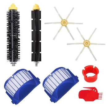 

Beater Bristle Brush Hepa FilterSide Brush Replacement Kits for IRobot Roomba 600 Series 610 620 630 Vacuum Cleaner