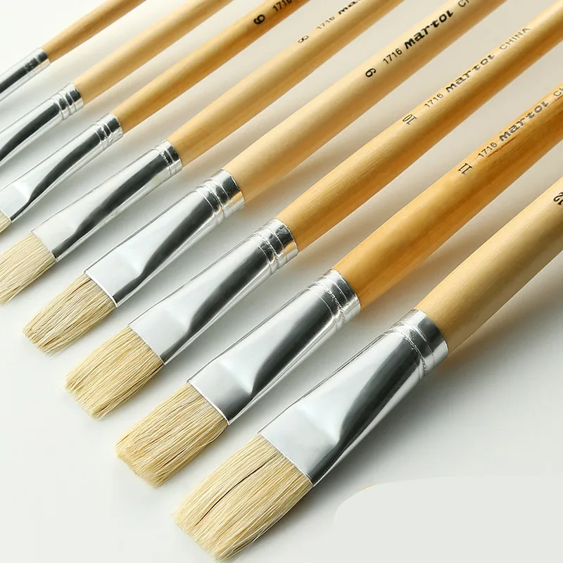 Marie's Paint Brush Set Art Pinceles Para Acrilico Y Oleo Watercolor  Gouache Paint Brushes Arte Nylon Hair Painting Brush Set - Paint Brushes -  AliExpress