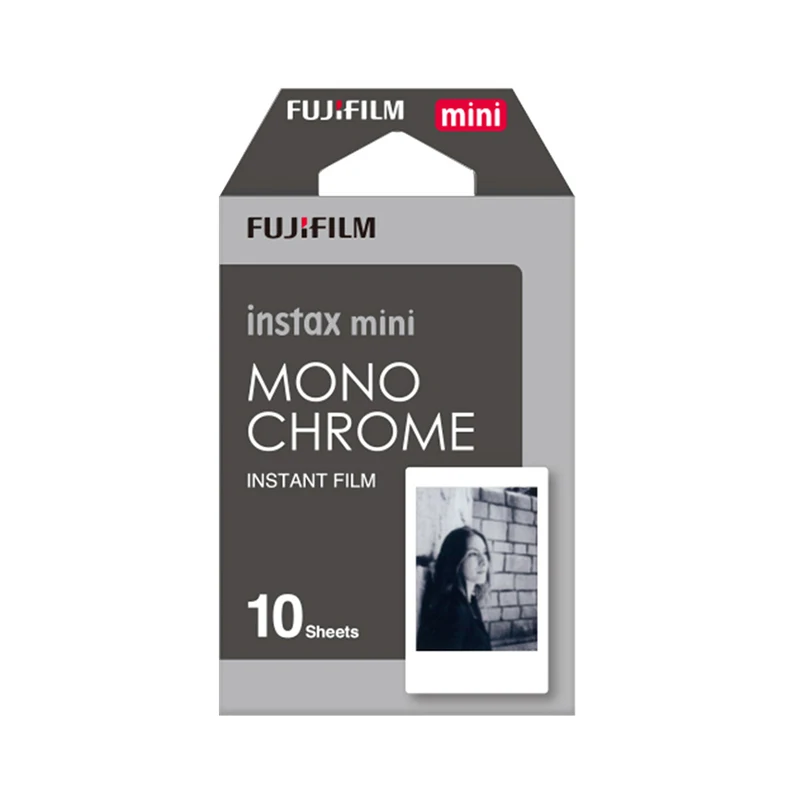 Фотобумага 10 листов fujifilm instax mini черно-белая фотобумага для | Электроника