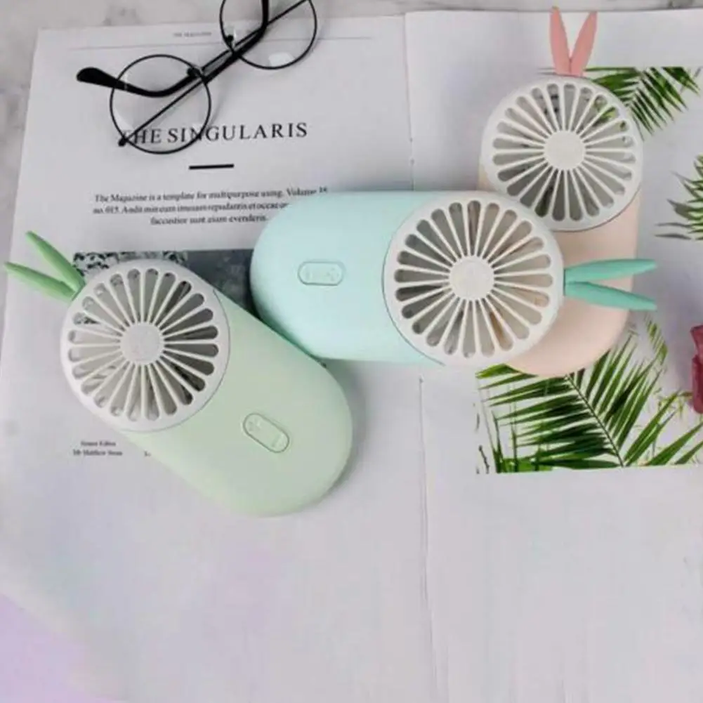 

Portable Cooling Fan Summer USB Electric With Finger Ring Mini Handheld Fan USB Powered Fans Desk Fans