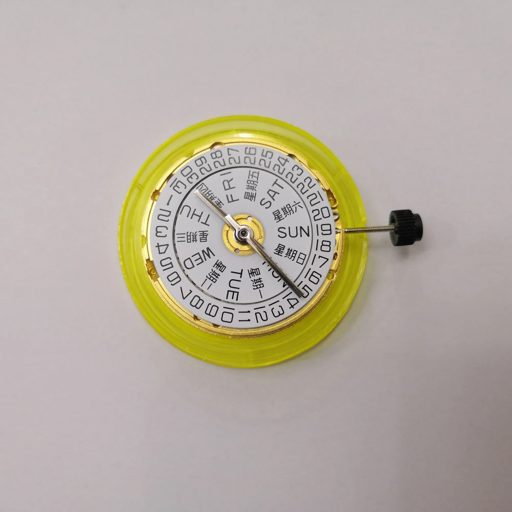Tianjin mechanical automatic movement clone 2836 date display fit white men's watch seagull ST2130 | Наручные часы