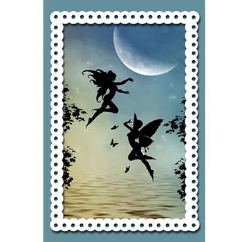 

DABOXIBO Flying Flower Fairy Clear Stamps Mold For DIY Scrapbooking Cards Making Decorate Crafts 2020 NEW Arrival