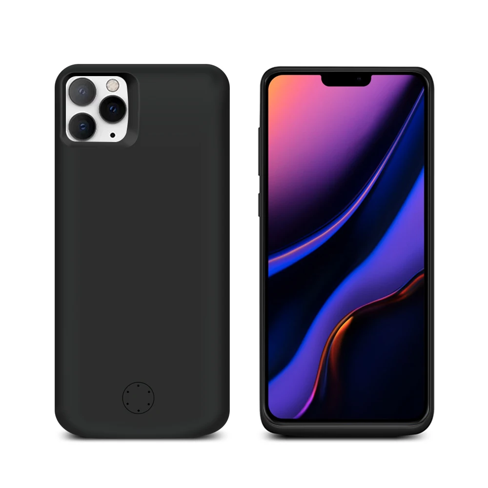 6000 мАч чехол для зарядного устройства для iPhone 11/iPhone 11 Pro/iPhone 11 Pro Max внешнее запасное зарядное устройство Внешний аккумулятор чехол