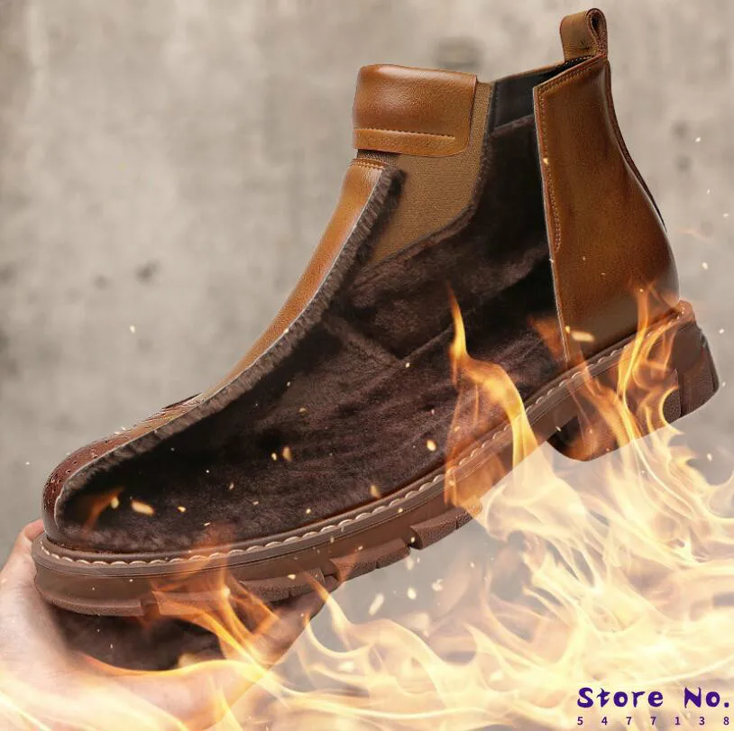 leather chelsea boots mens style