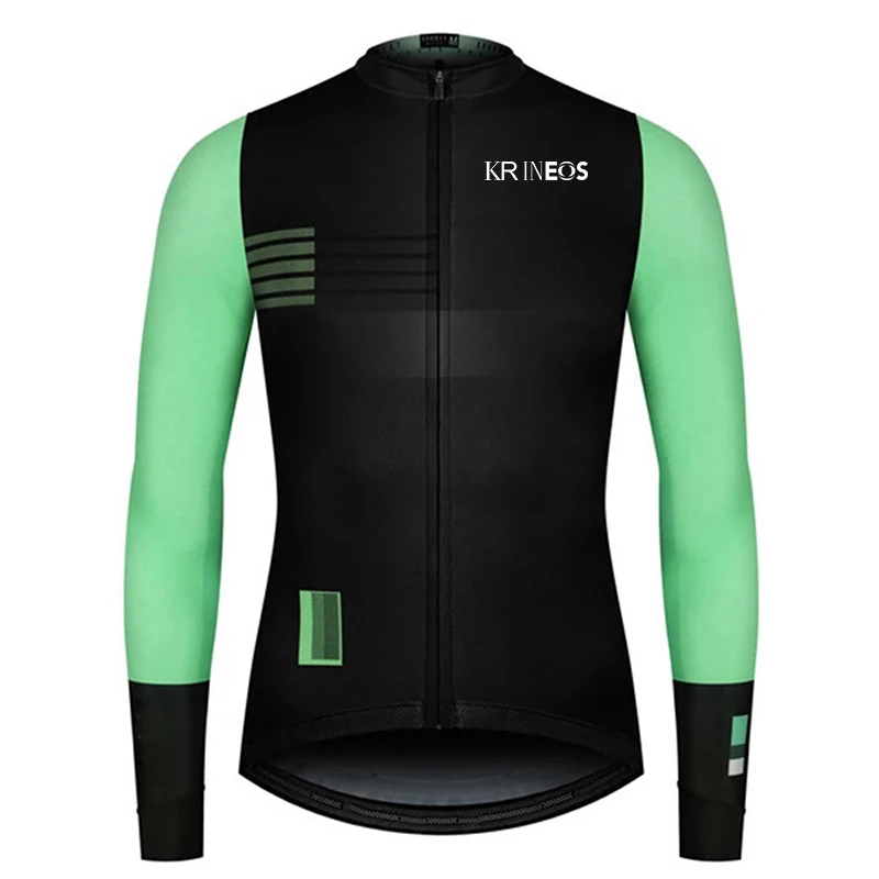 Демисезонная велосипедная одежда с длинными рукавами Мужская Maillot