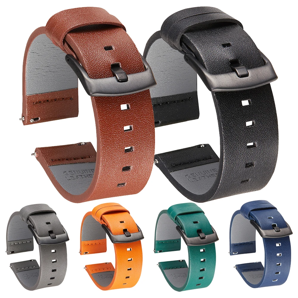 Cinturino In Pelle Easyfit Per Huawei Watch 3 Pro/Gt 2 Cinturino Per Honor Magicwatch 2 Cinturino 46Mm/Es Sostituisci Accessori
