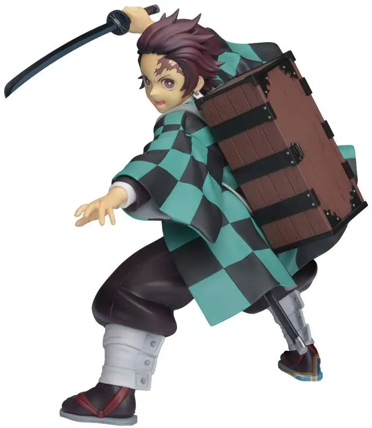 Демон убийца Tanjirou ПВХ Фигурки игрушки 200 мм Kimetsu без Yaiba аниме борьба фигурка куклы