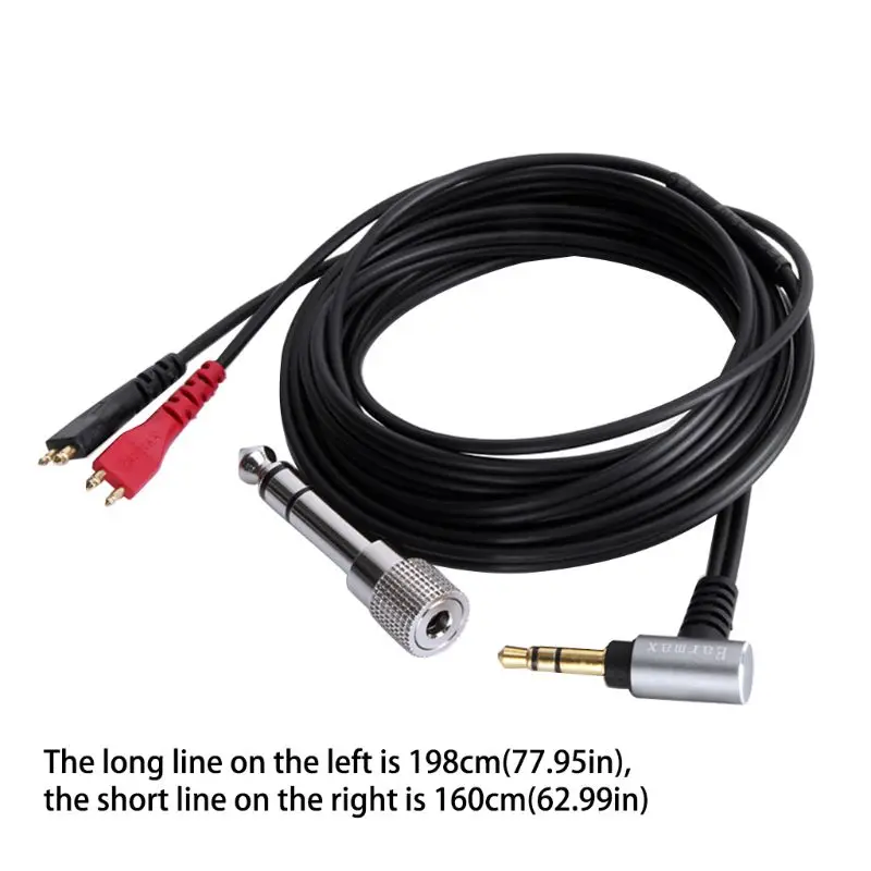 Earmax Headphone Cable Replacement For Sennheiser HD25 1 II HD25 C HD25 13 Plus