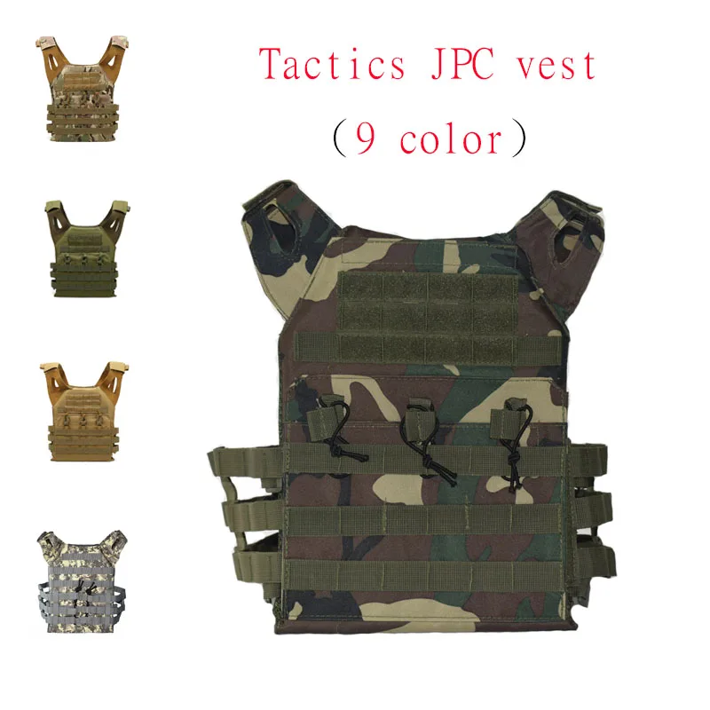 Outdoor JPC Hunting Tactical Vest Military Moir Board Carry Magazine Airsoft Paintball CS Protective Lightweight | Спорт и
