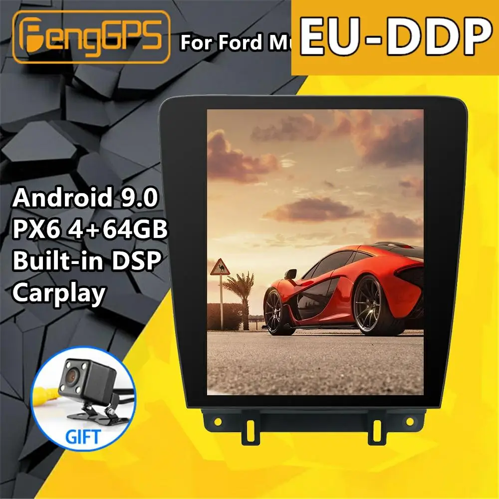

Screen Android Px6 For Ford Mustang 2010 - 2014 Car Multimedia Stereo Player Carplay No Dvd Radio Gps Navigation Head Unit