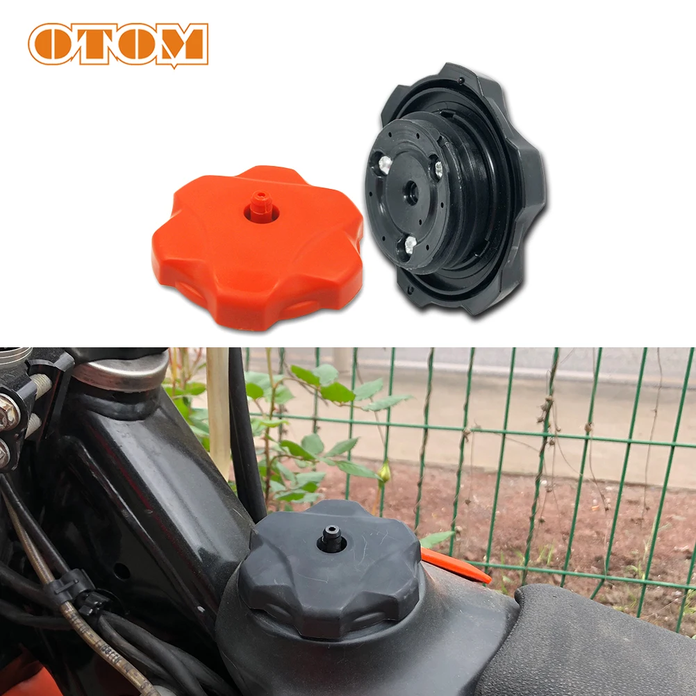 OTOM Motorcycle Fuel Tank Cap KEWS K16 Plastic Oil Filler Cover For KTM SX SXF XC 125 150 250 300 350 450 Engine Box Accessories motorcycle engine cover