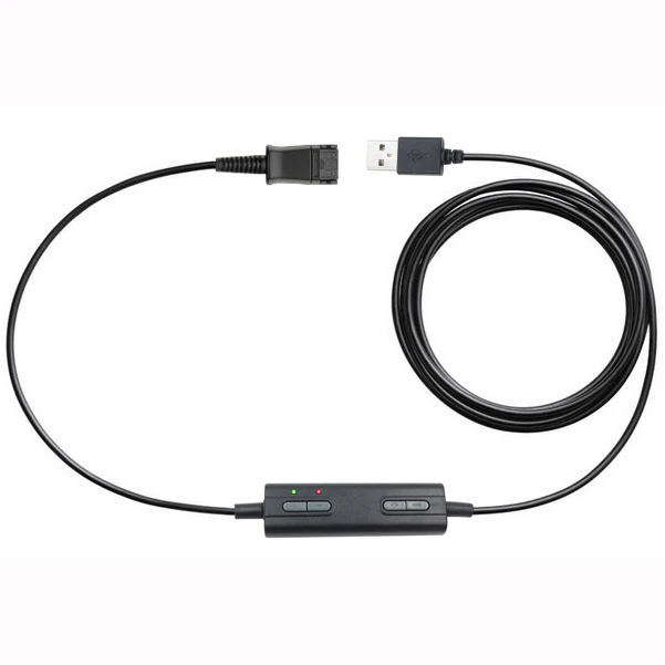 Адаптер VoiceJoy QD-USB разъем Heaset QD (быстрое отключение) к USB-кабелю для наушников Plantronics