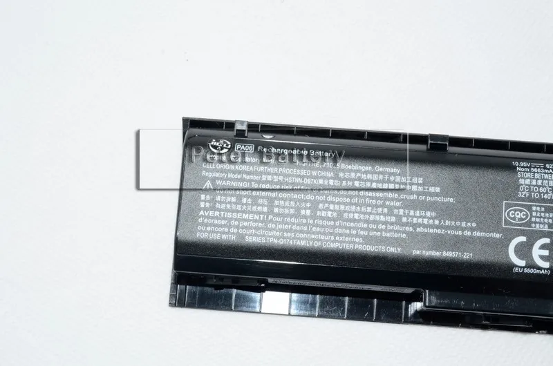 JIGU 10,95 V 62WH 849911-850 HSTNN-DB7K PA06 PA06062 аккумулятор для ноутбука hp для павильона 17 17-ab000 17t-ab000