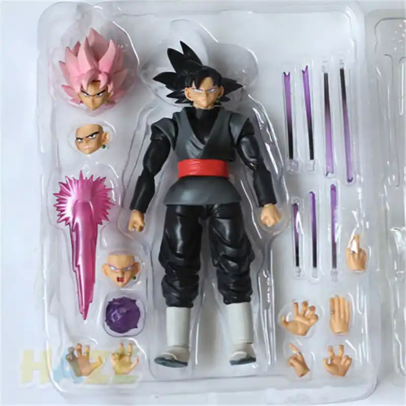 Dragonball Z S H Figuarts Goku Gokou Black Rose Super Saiyan Action Figure Toy Aliexpress