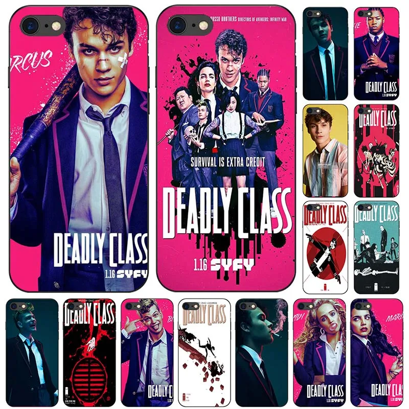 

2019 TV Deadly Class SyFy For iPhone 7 Case iPhone 6 Silicone TPU Soft Phone Cover Cases For iPhone XS MAX X XR 6S 6 7 8 Plus