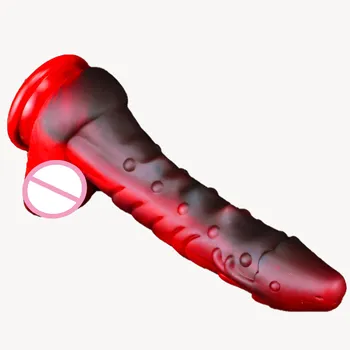 Colorful Fake Penis Realistic Animal Dildo Healthy Monster Dildo Lesbian Sex Toy for Women Anal Toy With Suction Cup Anus Orgasm 3