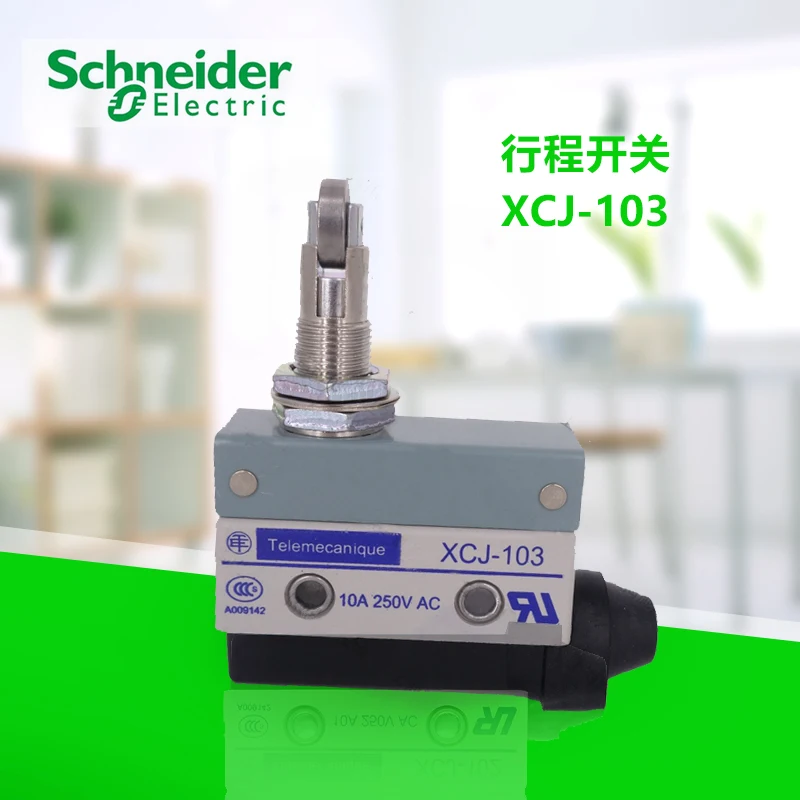 

XCJ-103 10A 250VAC optimized stroke limit switch micro switch 1P, 1C / O snap action, with soft rubber cable cover
