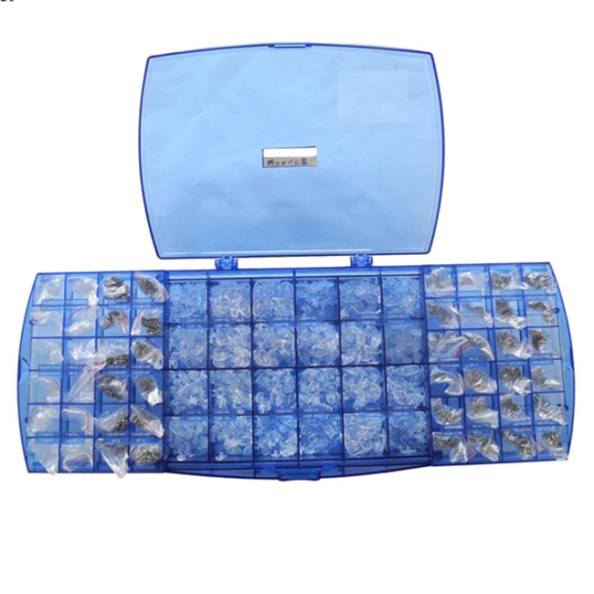 

Optical eyeglass silicone nose pads screws set