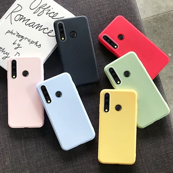 Перейти на Алиэкспресс и купить Чехол для Huawei P30 Lite P30Lite P20 Pro P40 Honor 9A 20 9 9X 10i Mate 10 8A 8S 9C E чехол ультра тонкий ТПУ Мягкий силиконовый чехол